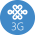 支持联通3G：WCDMA，向下兼容GSM网络。