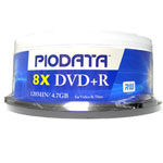 PIODATA DVD+R 8X(25Ƭװ)
