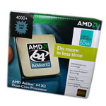 AMD Athlon64 X2 4000+ AM2 65nm(盒)