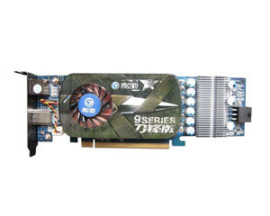 影驰9600GT刀锋版图片