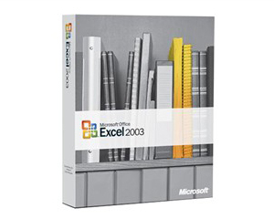 微软Excel 2003(标准版)图片