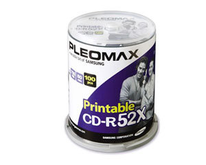 PLEOMAX P80X5200CK (CD-R/52X/100ƬͰװ ɴӡ)ͼƬ