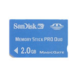 SanDisk Memory Stick Pro Duo(2G)