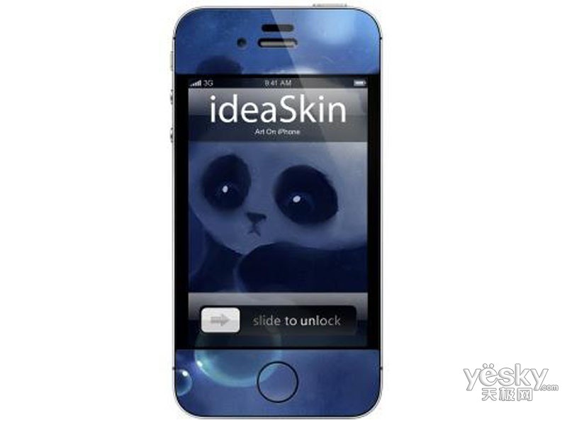 手机配件 ideaskin ideaskin 苹果 iphone 4 皮肤 熊猫 图片 整体外观