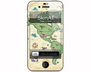 【SkinAT iPhone4\/4s手机正背面全套贴纸 贴膜
