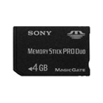  Memory stick Pro Duo4GB
