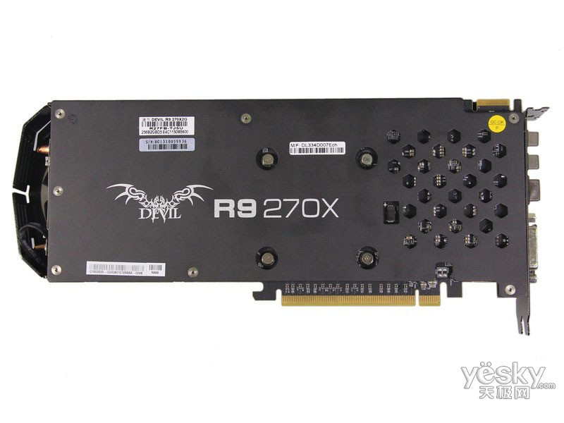 迪兰r9 270x 2g