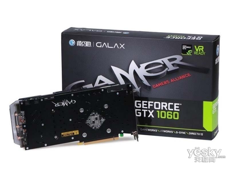 影驰geforce gtx 1060 gamer