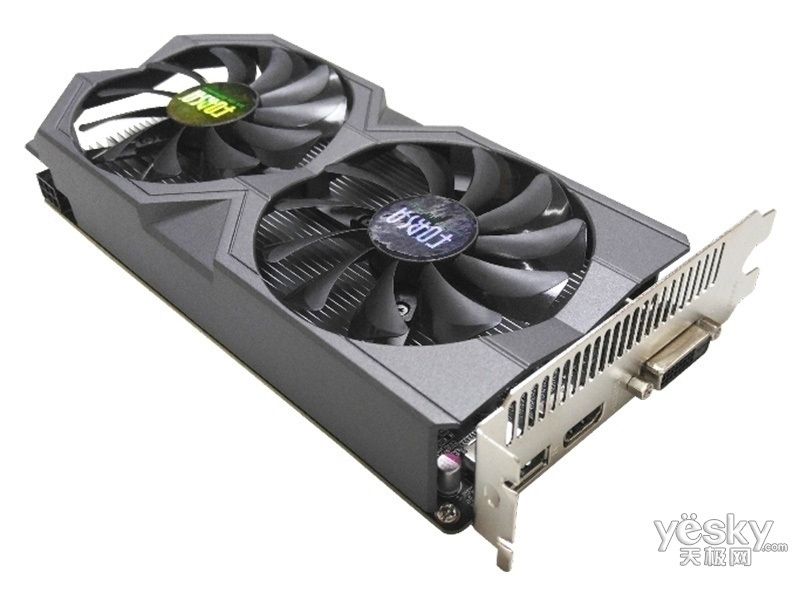 富彩geforce gtx 1050ti_4g_d5野狼版