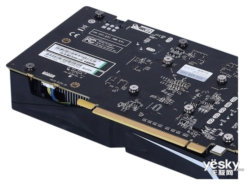 蓝宝石rx 560d 4g d5 白金版 oc(45w)