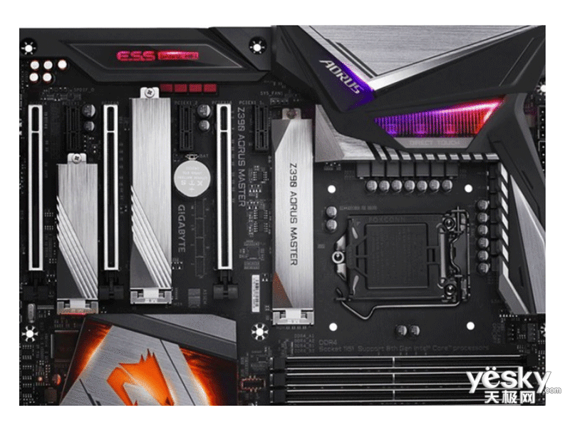 主板 技嘉 技嘉z390 aorus master 图片