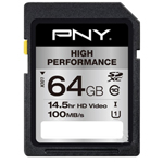 PNY High Performance U1 SDXC洢(64GB)