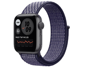 苹果Apple Watch Nike Series 6 40mm(GPS/铝金属表壳/Nike回环式运动表带)