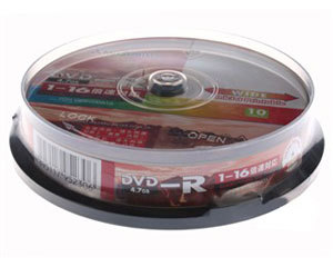 ɴӡ DVD-R 16(10Ƭװ)