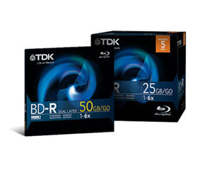 TDK BD-R 6X 25GB