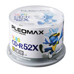 PLEOMAX R80X5250PC (PLEO CD-R/52X/50ƬͰװ) Ƭ/