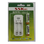 SSK���2���������������͵����װ2200MAH��2 ���/SSK���