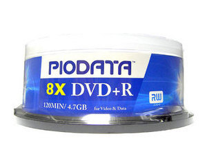 PIODATA PIODATA 8 DVD+R (25Ƭװ)