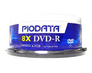 PIODATA PIODATA 8 DVD-R(25Ƭװ)