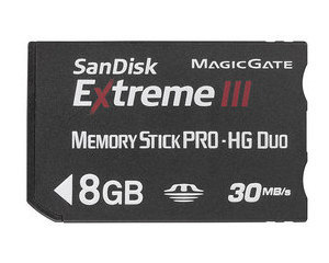 SanDisk Extreme III MS PRO-HG Duo(8GB)ͼƬ