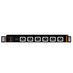 ��ʢ �ܿ�C19 6λPDU�������16A(AS-1U-D6K) PDU��Դ������/��ʢ