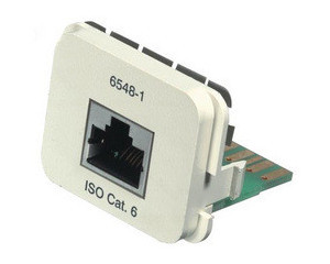 AMP ����˫��RJ-45��̫������(����ɫ)/0-0336553-5
