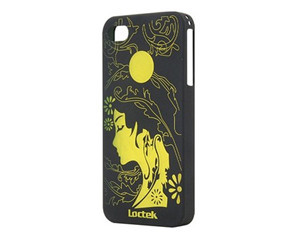 �ָ�PHC412-YLW iphone4/4s�ص��¹�Ů��ͼ�������������� ��ɫͼƬ