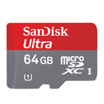 Ultra Micro SDXC UHS1 Class10(64GB)
