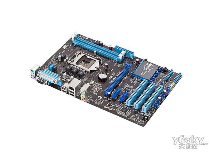 华硕p8h61 r2.0 整体外观 第3张(共4张)