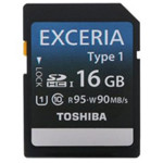 ��֥EXCERIA Type���� SDHC�� UHS-1 Class10(16GB) ���濨/��֥