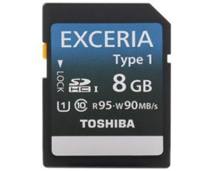 ֥EXCERIA Type SDHC UHS-1 Class10(8GB)