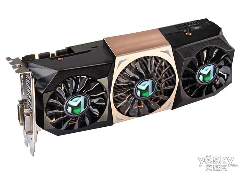 显卡 铭瑄 铭瑄gtx680 jetstream 图片 整体外观铭瑄 gtx680 jet