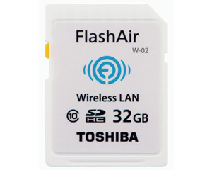 东芝FlashAir SDHC卡 Class10(32GB)/SD-R032GR7AL01