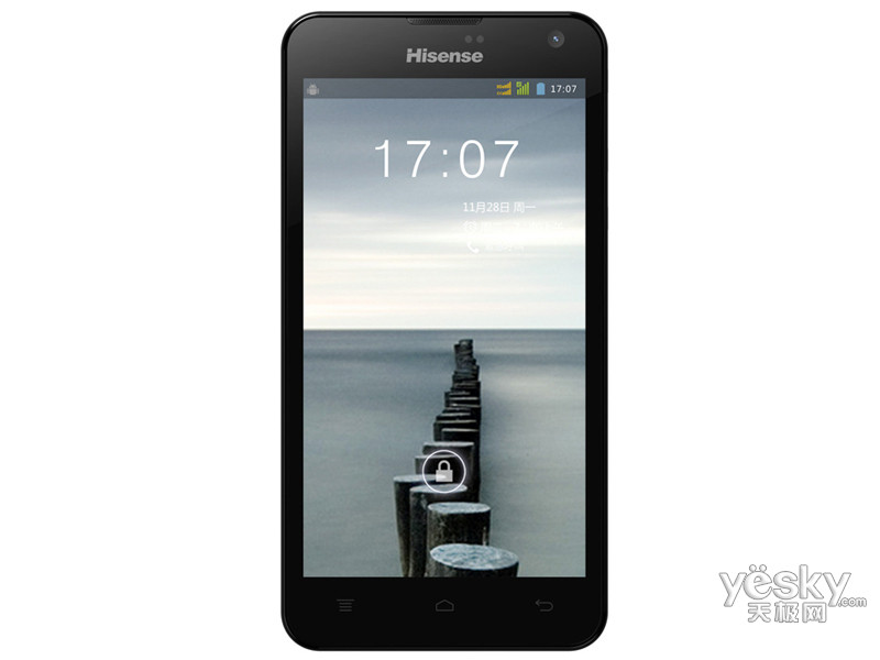 手机 海信 海信u966(4gb/联通3g) 图片 整体外观 海信u966(4gb/联通3g