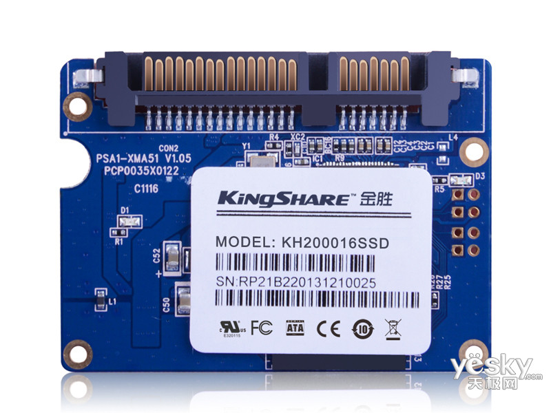 ��ʤH200ϵ�� 16G 1.8Ӣ�� SATA2��̬Ӳ��(KH200016SSD)