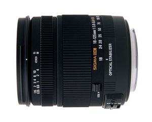 ���� 18-125mm f/3.8-5.6 DC OS HSM�����ܿ��ڣ�ͼƬ