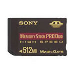  Memory Stick Pro Duo512MB