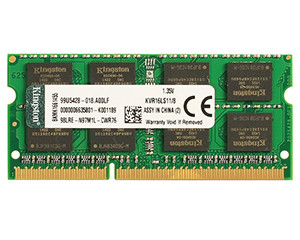 ʿٵ͵ѹ 8GB DDR3 1600(KVR16LS11/8)