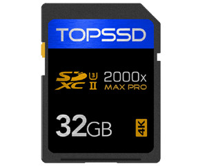 ��˶UHS-II SDXC MAX Proϵ�� 2000X(32GB)ͼƬ