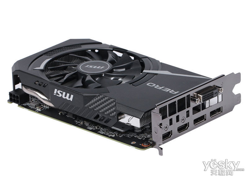 ΢��GeForce GTX 1060 3GB AERO ITX OC
