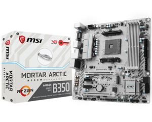 微星B350M MORTAR ARCTIC