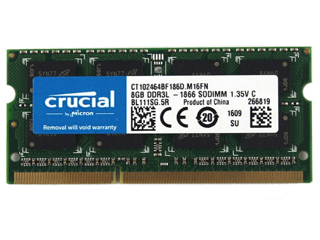 Ӣ8GB DDR3L 1866(CT102464BF186D)