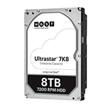 HGST Ultrastar 7K8 8TB/7200ת/256MB