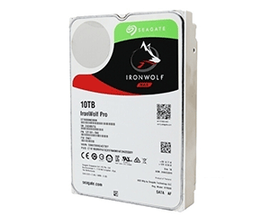 希捷IronWolf Pro NAS 10TB/7200转/256MB(ST10000NE0004)