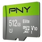 PNY Elite MicroSDXCӢٿ(512GB) 濨/PNY