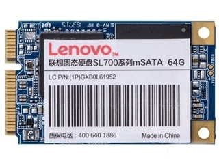 联想sl700msata64gb