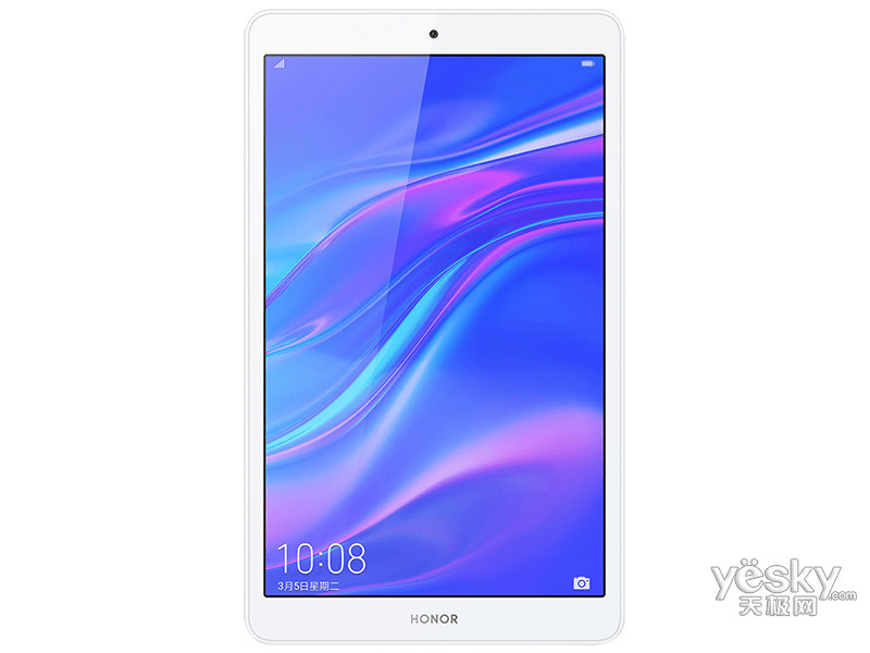 平板电脑 华为 华为荣耀平板5(32gb/8英寸/全网通) 图片 整体外观华为
