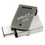 PNY DULEY ˫ͷUSB 3.1 OTG�ֻ�U��(64GB) U��/PNY
