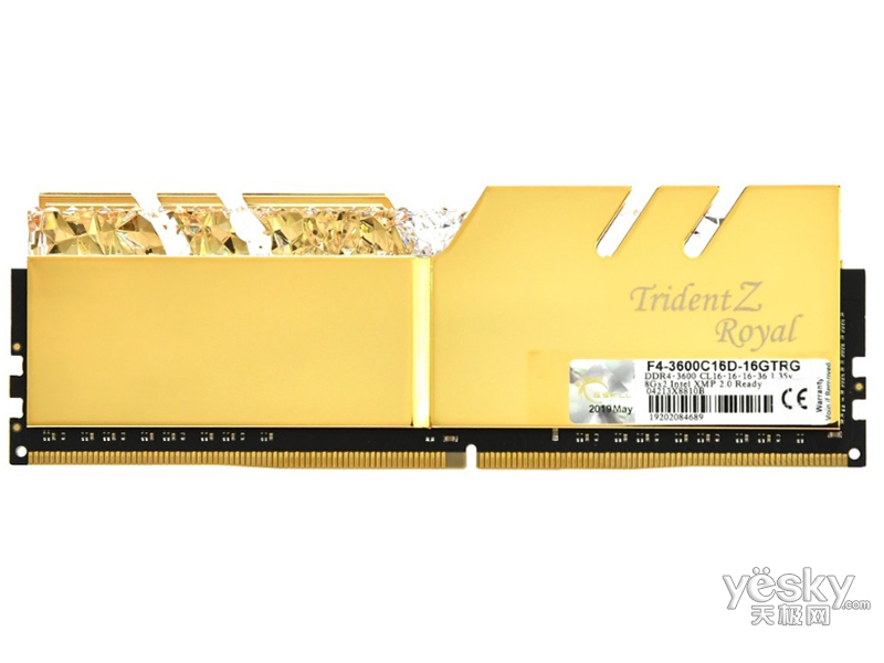 ֥ʼ RGB 16GB DDR4 3600(F4-3600C16D-16GTRG)