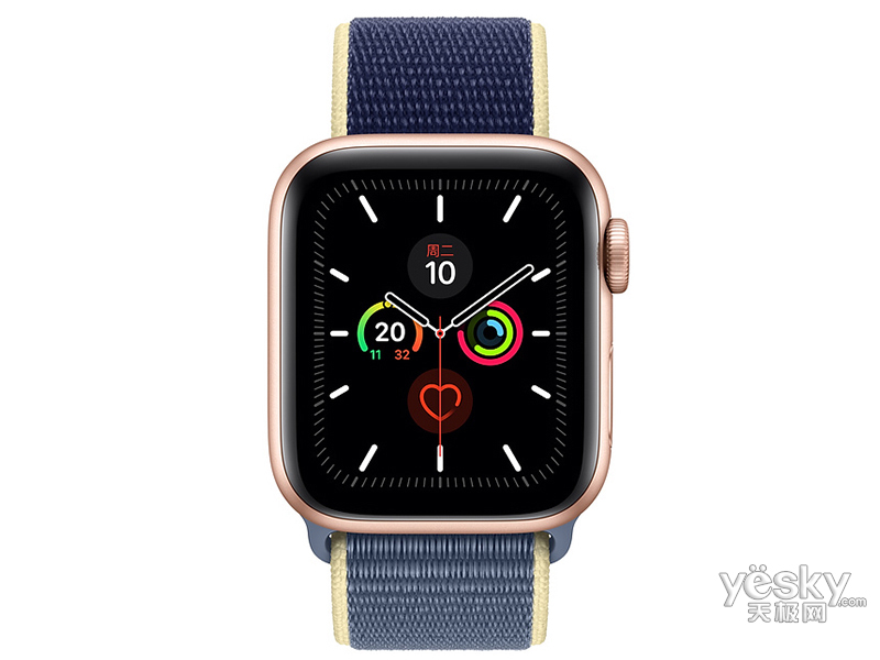 ƻ��Watch Series 5(GPS+��������/����������/�ػ�ʽ�˶�����/40mm)